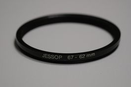 Filteradapter Jessop 67 mm auf 62 mm guter Zustand