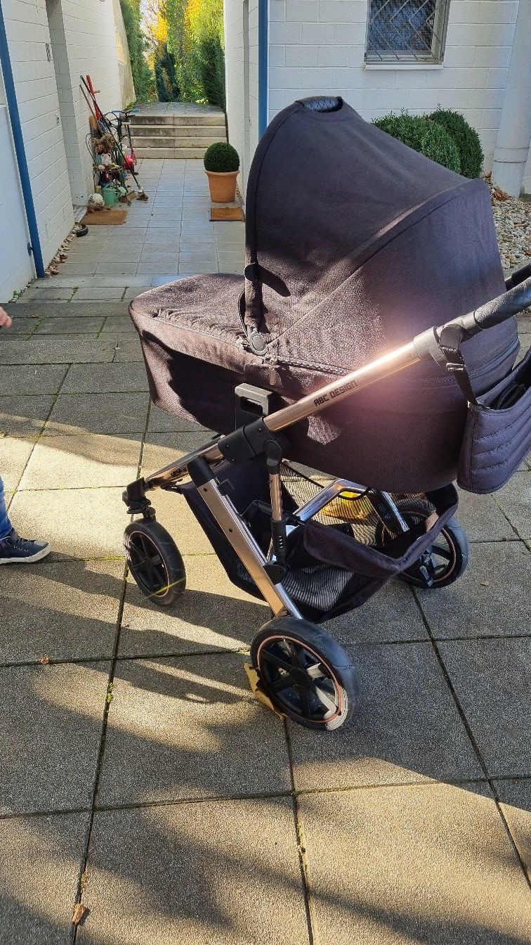 Kinderwagen von ABC Diamond Salsa 4 Kombi Rosegold (Gebraucht) in Therwil  fr CHF 500  nur Abholung auf Ricardo kaufen