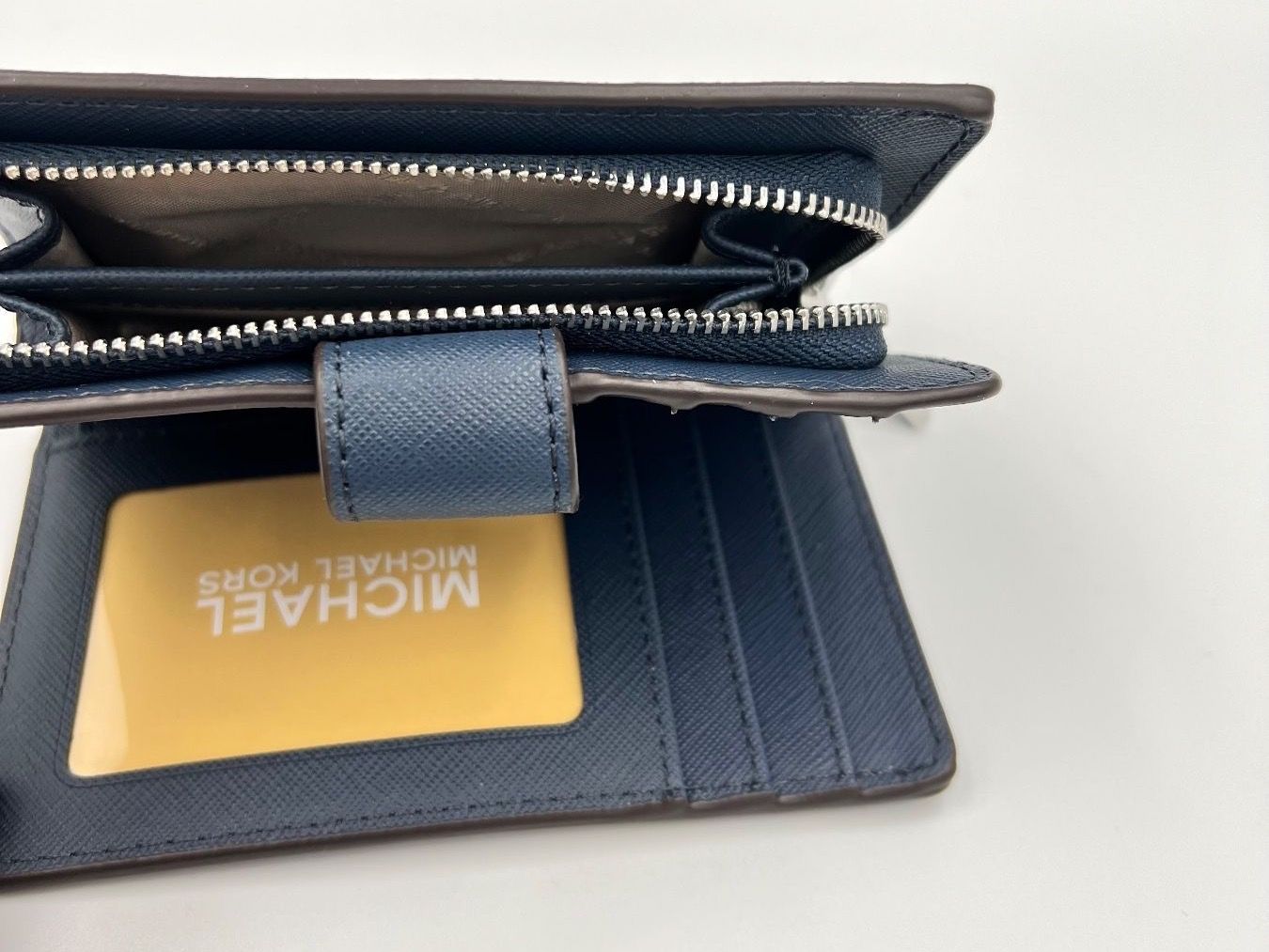 Michael Kors Portamonete: Michael Kors Portemonnaie Navy – Nuovo e nell'imballaggio originale da Wiedlisbach venduto da Sistershop 3