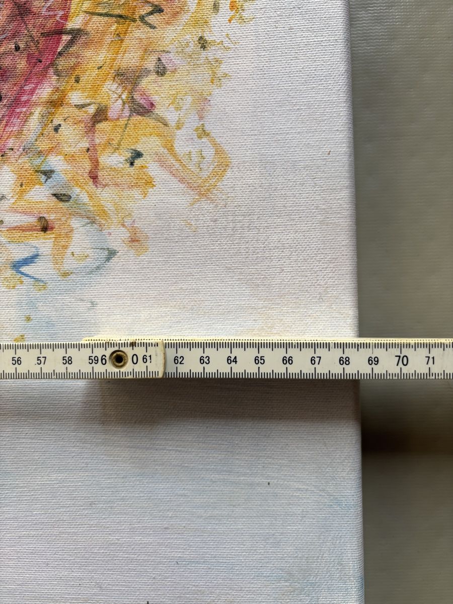 Dipinti: Abstraktes Löwen Gemälde, Unikat 68x68cm – Usato da Baden venduto da AlejandroA 6