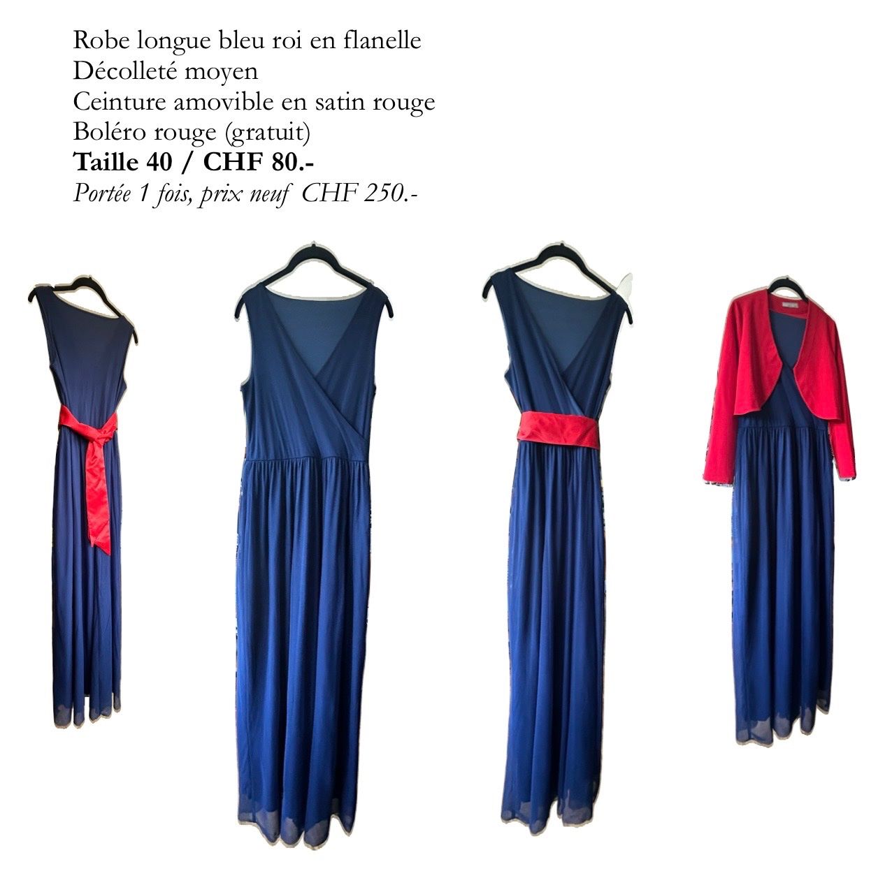 Vestiti: Robe de soirée – Usato da Meyrin venduto da nat_y6bc