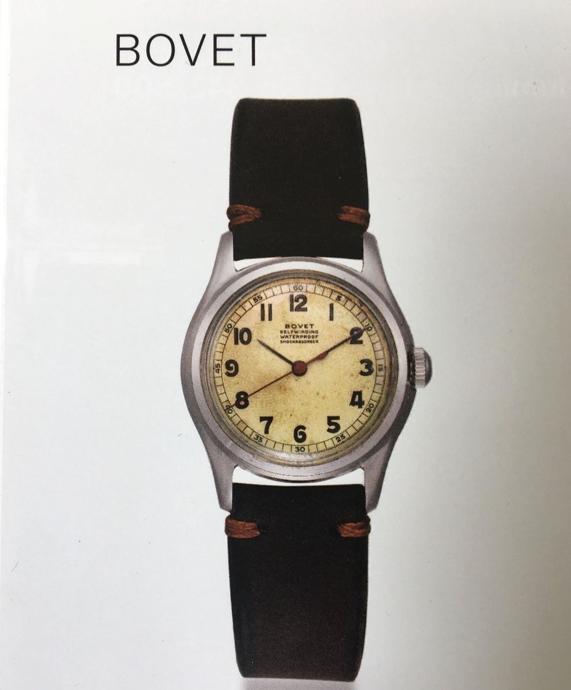 Orologi: 1940s Bovet Self-winding Bumper Movement – Usato da Zürich venduto da GentsStuff 4