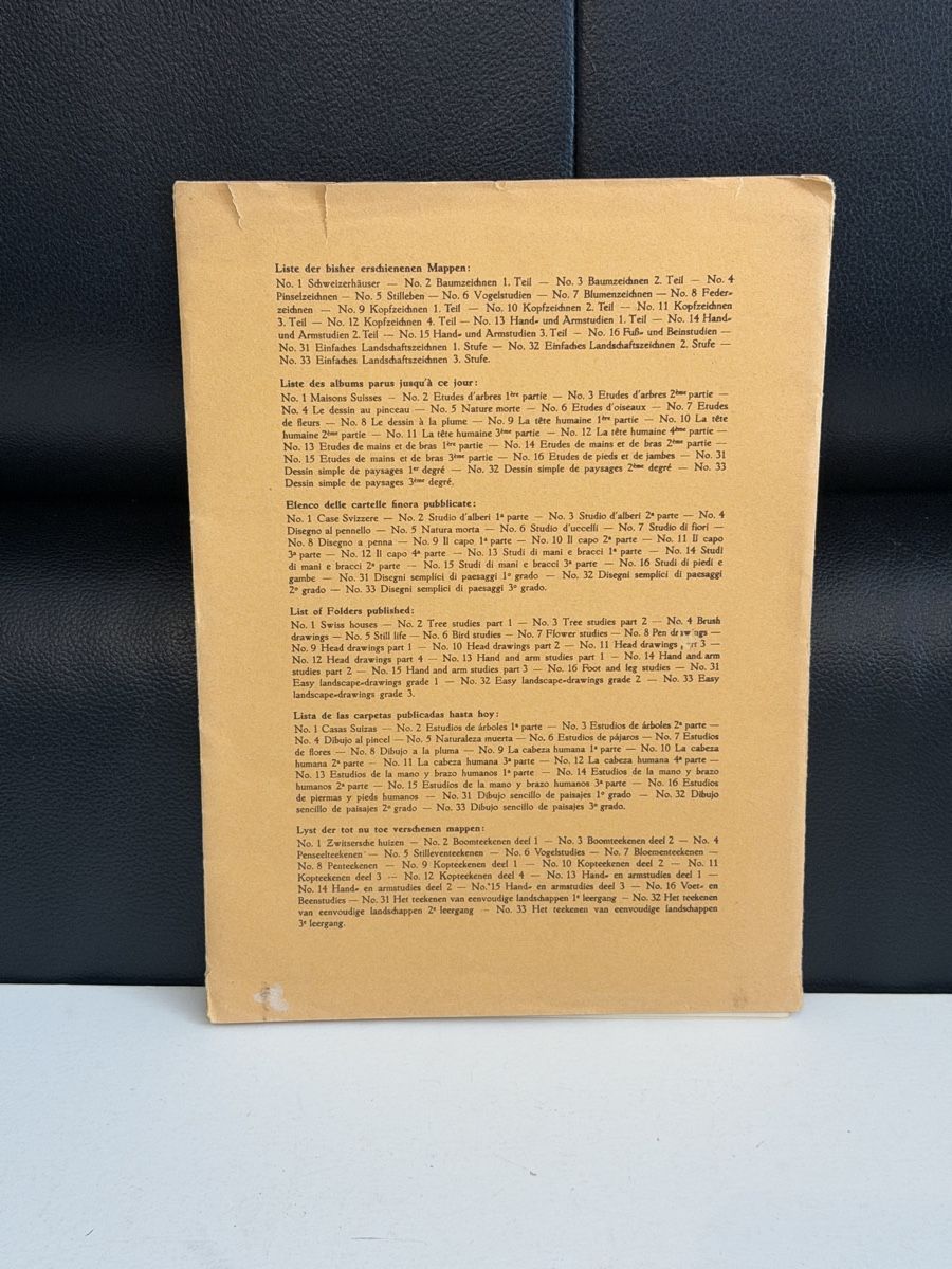 Libri: Ernst Ingold Nr.32 Zeichenvorlagen Landschaften – Usato da Genève venduto da sho_67qj 1