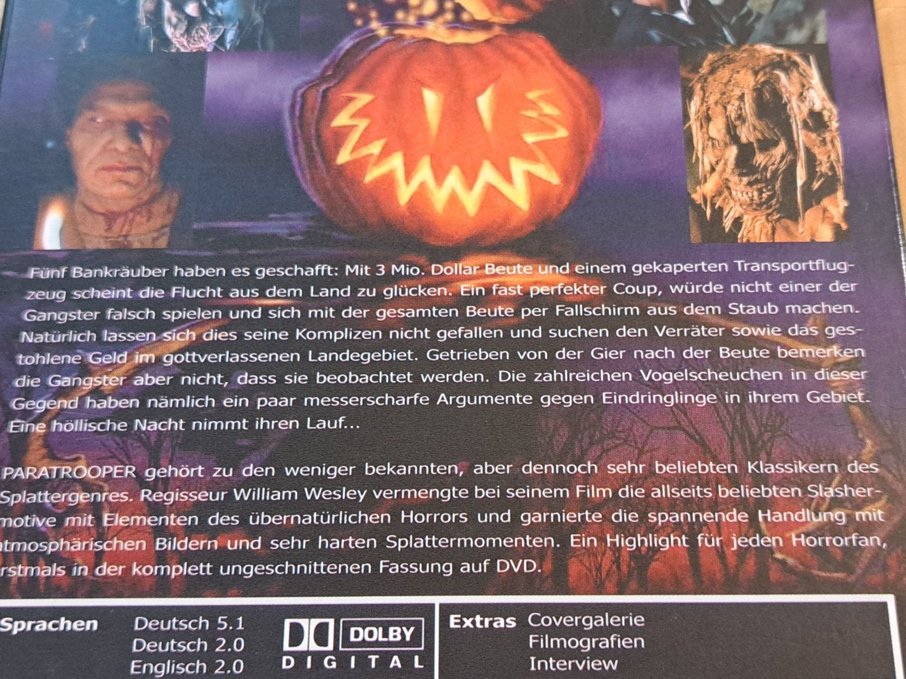 Alle DVDs: DVD PARATROOPER von William Wesley, Dragon Edition – Gebraucht aus Unterseen von Kanica 3