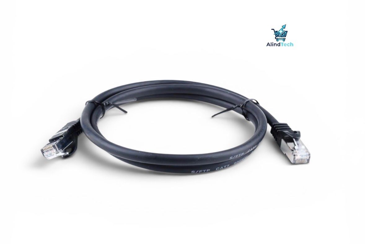 Kabel: equip Cat.6 S/FTP Patchkabel 3 m – LAN Kabel Schwarz – Neu und originalverpackt aus Neftenbach von AlindTech