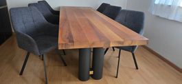 Esstisch italienisches Kirchbaum Furnier