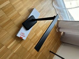 Schreibtischlampe LED schwarz neuwertig mit OVP