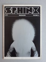 RAR! Erste Ausgabe SPHINX Magazin 1/77