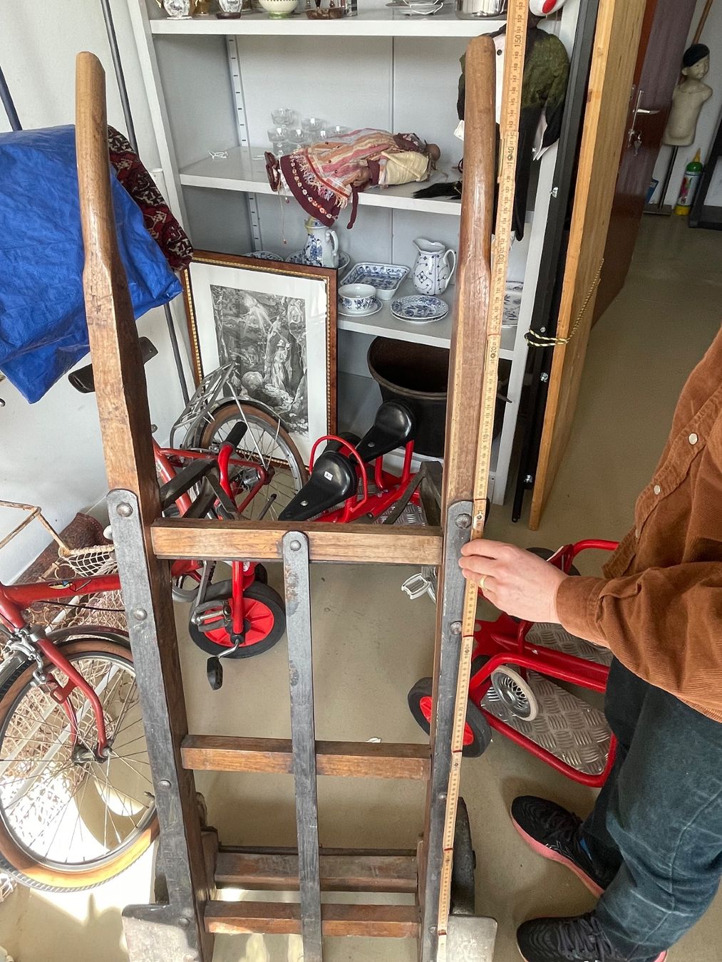 Schubkarren: Antico carrello industriale – Gebraucht aus Bedigliora von des_j29b 3