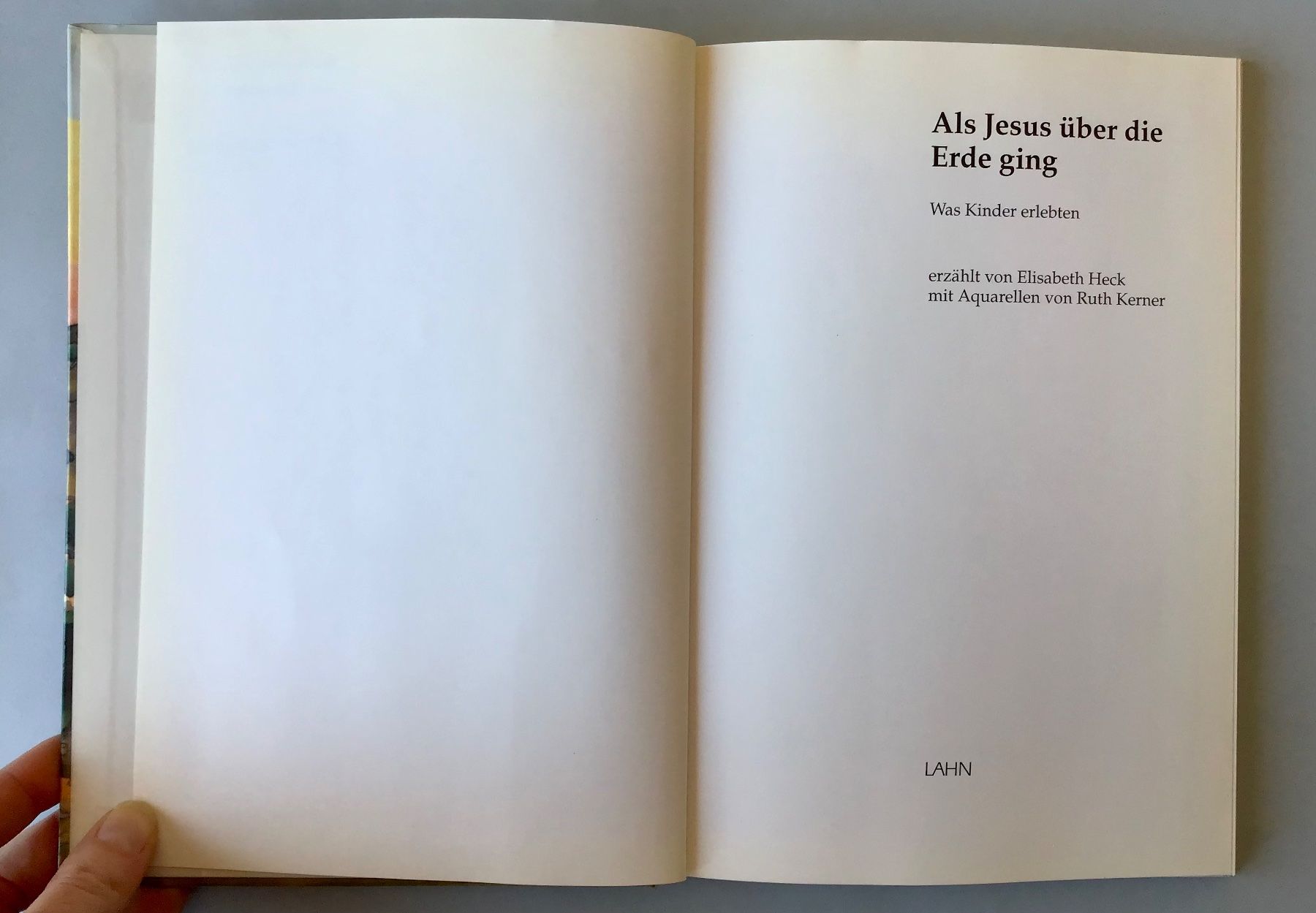Bücher: Buch: Als Jesus über die Erde ging – Gebraucht aus Bubendorf von Alpenheidi 3