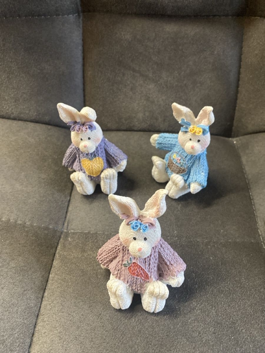 Figuren: 3er Set Hasenfiguren – Neu (gemäss Beschreibung) aus Wettingen von vpr_9gz6