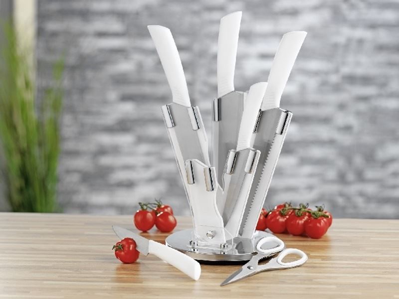Coltelli: Messer ATLANTIS Messerblock 7-tlg. – Nuovo e nell'imballaggio originale da Wettingen venduto da kochshop 1