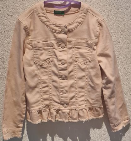 Jeansjacke Benetton Gr. 134