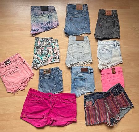 Sommer-Shorts-Mix als Set, diverse Marken, Grössen S