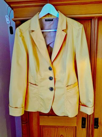 Gerry Weber Damen Sommerjacke gelb