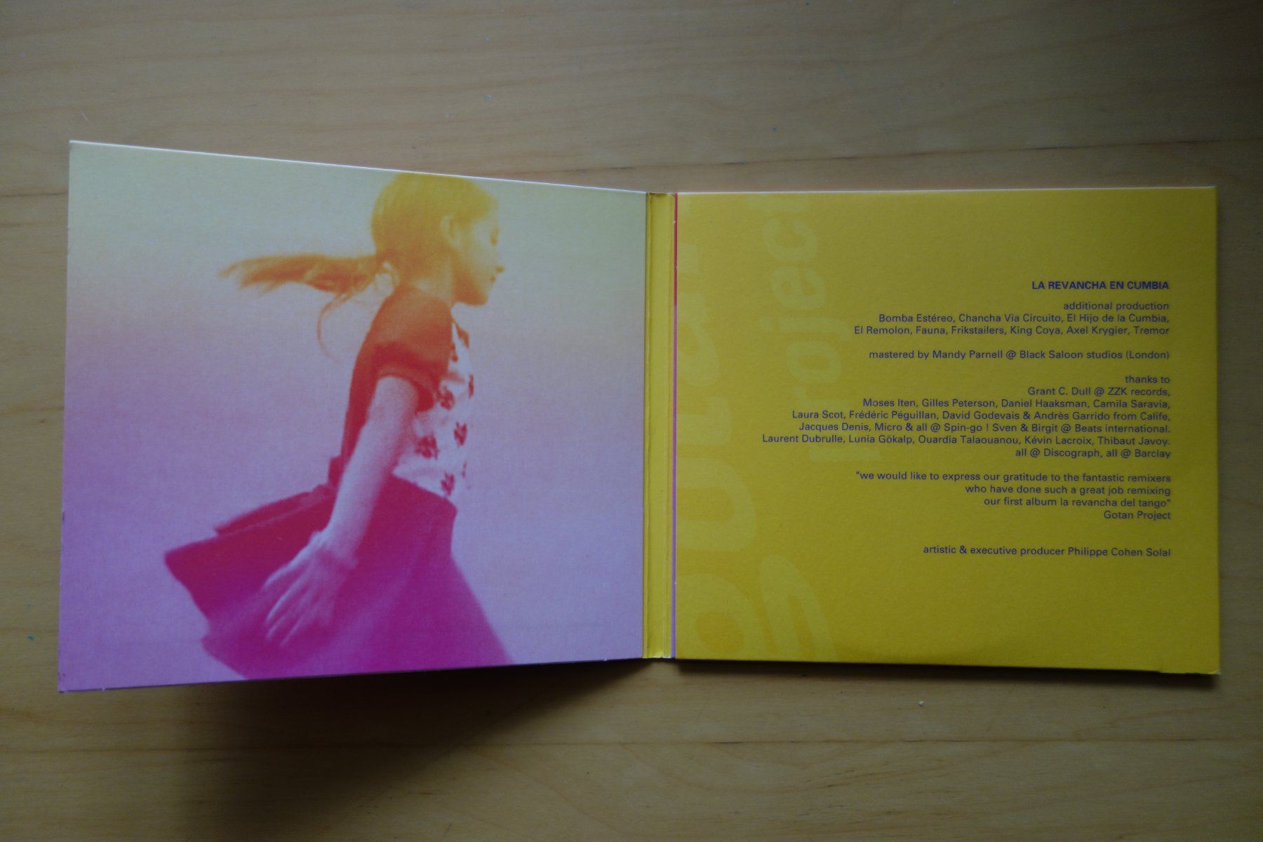 CD: Gotan Project - La Revancha en Cumbia – Usato da Romainmôtier venduto da Iguazu12 1