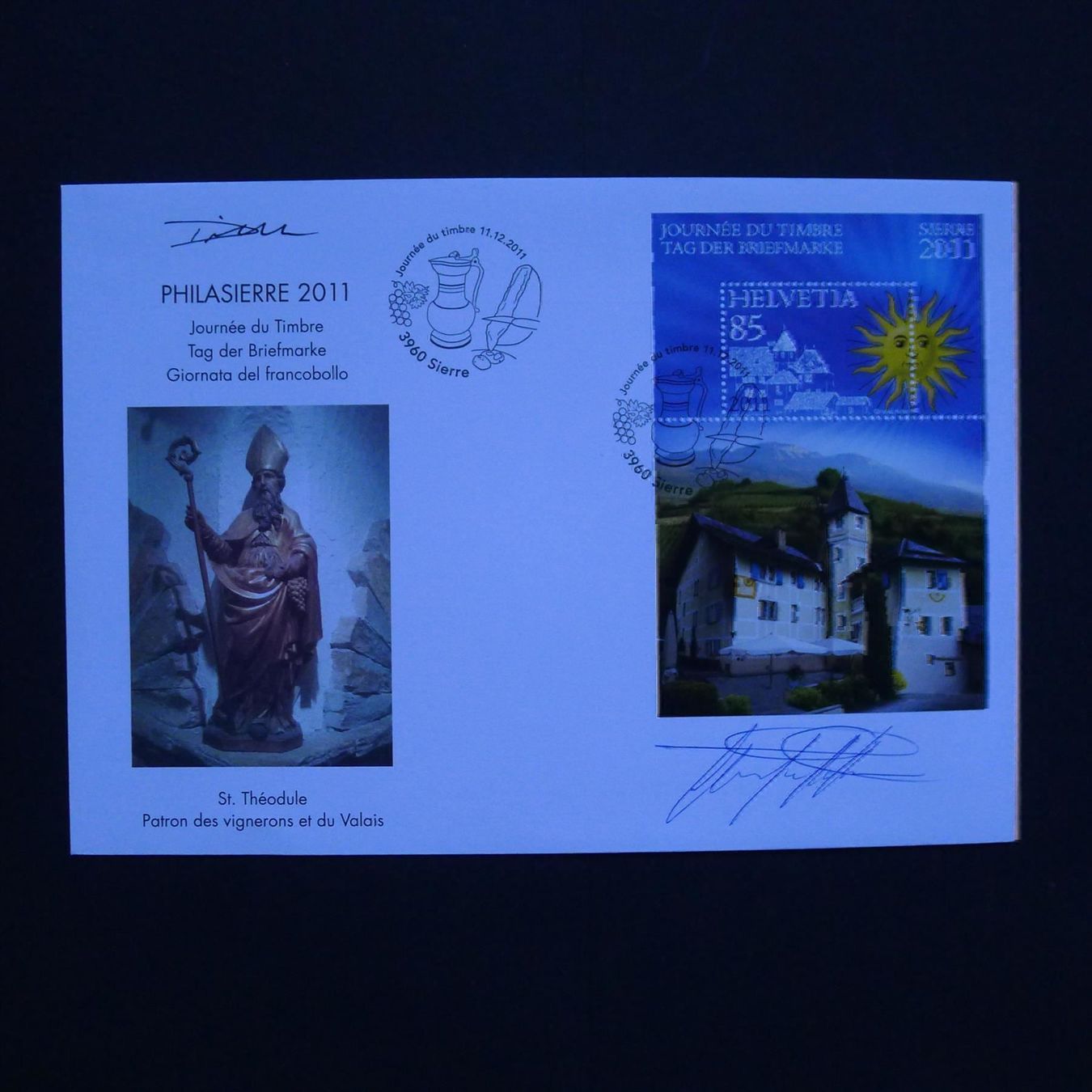 Tutti i francobolli: 2011 NR. 1412 mit Unterschrift – Usato da Dagmersellen venduto da wyss1982