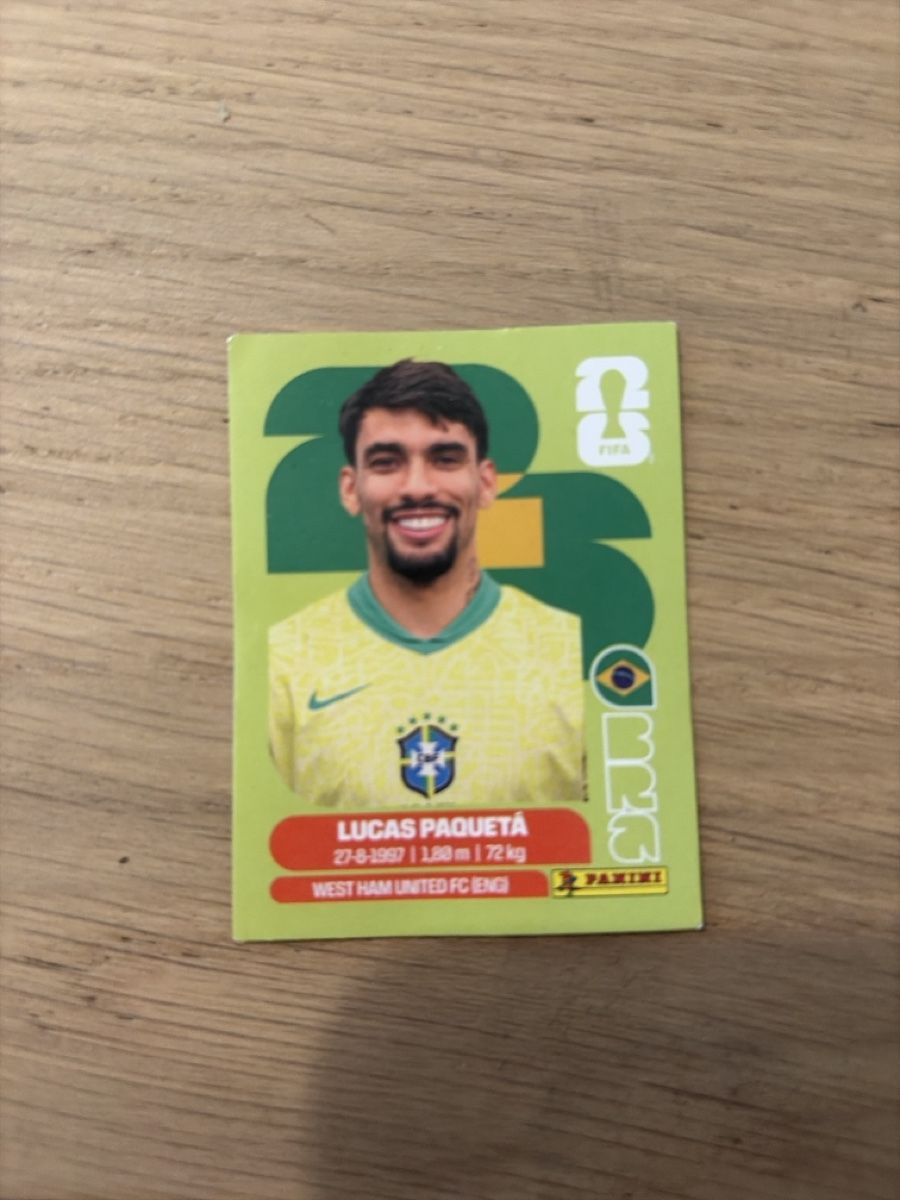 Panini Carte collezionabili: Lucas Packetá BRA 9 – Nuovo (secondo la descrizione) da Nyon venduto da FigurineBoy88