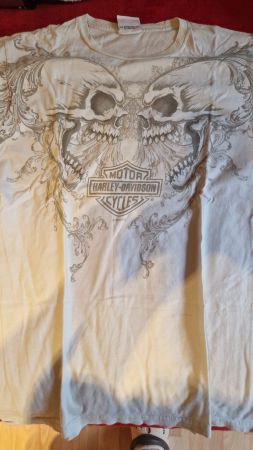 Harley Davidson T-Shirt L - Skull