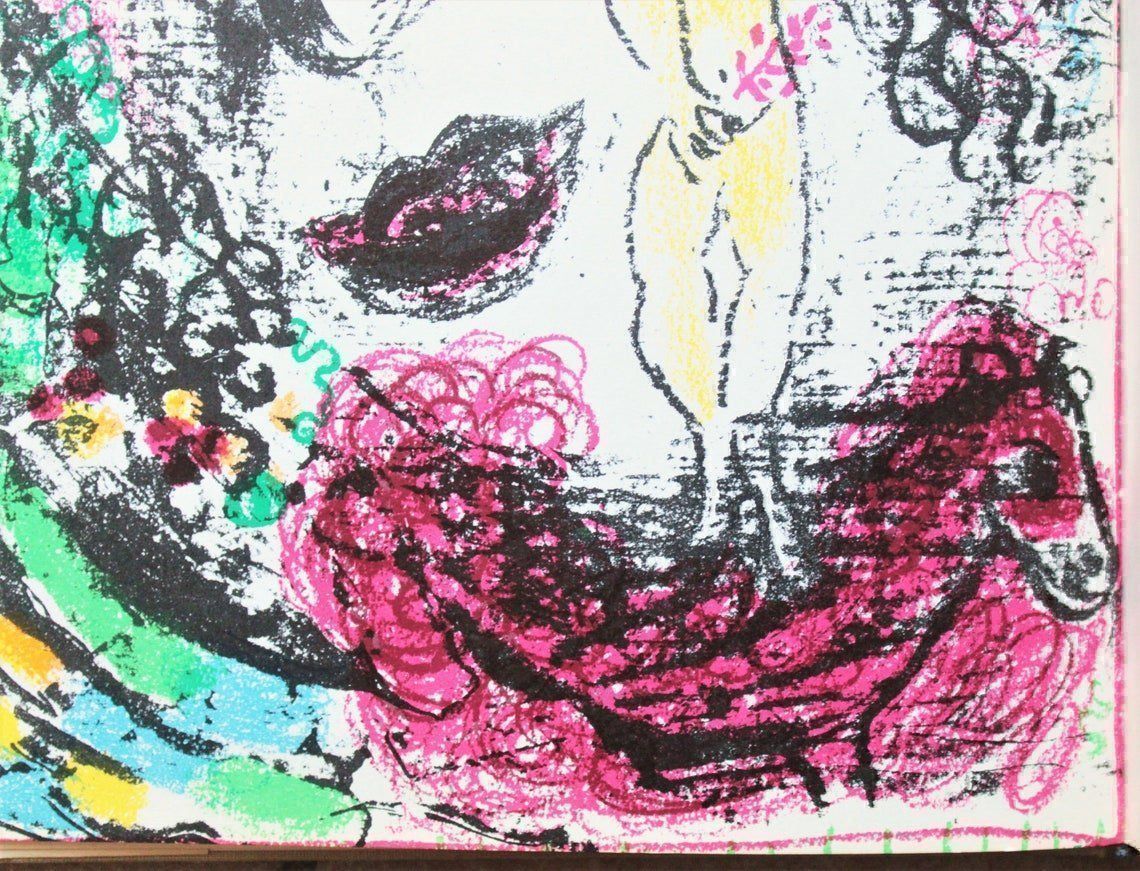 Grafica & Litografie: Marc Chagall, Vintage Lithographie 1963 – Usato da Ponte Tresa venduto da 11GalleriaAlterEgo11 7