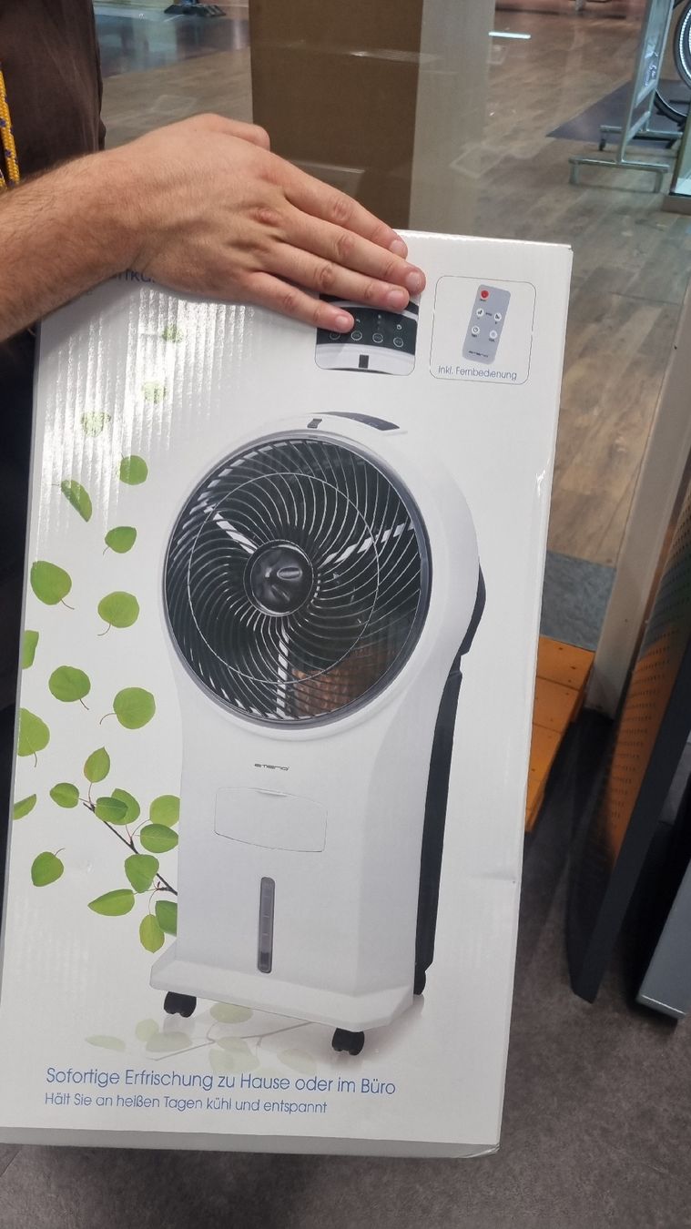 Ventilatori: Emerio Air cooler Ventilator – Nuovo (secondo la descrizione) da Zürich venduto da tho_x95p