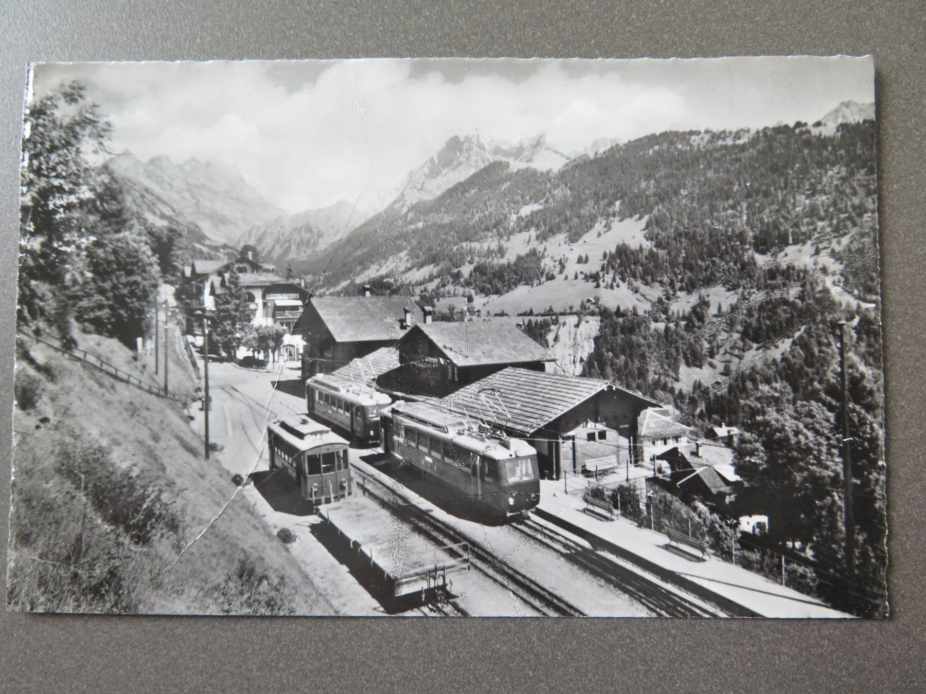 Cartoline postali: GRYON - ZAHNRADBAHN – Usato da Wittenbach venduto da lipasal