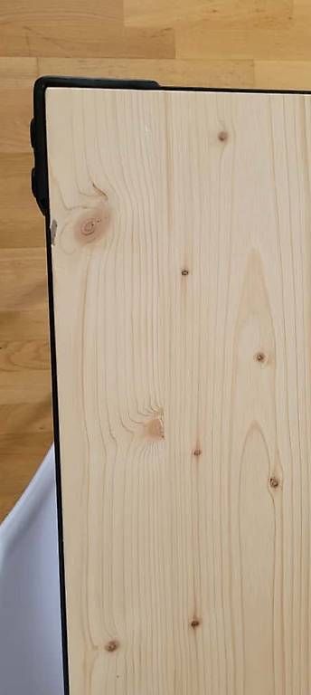 Tische: Esstisch Holz & Metall – Gebraucht aus Kleinandelfingen von Minimalismus 3