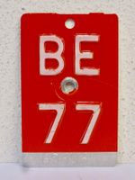 BE 77 VELONUMMER - FAHRRADSCHILD
