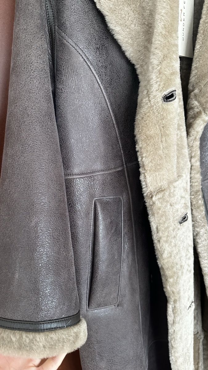 Cappotti: Wunderfell Brown Lambskin Coat, Size 36, new – Nuovo (secondo la descrizione) da Luzern venduto da ida_hv2y 1