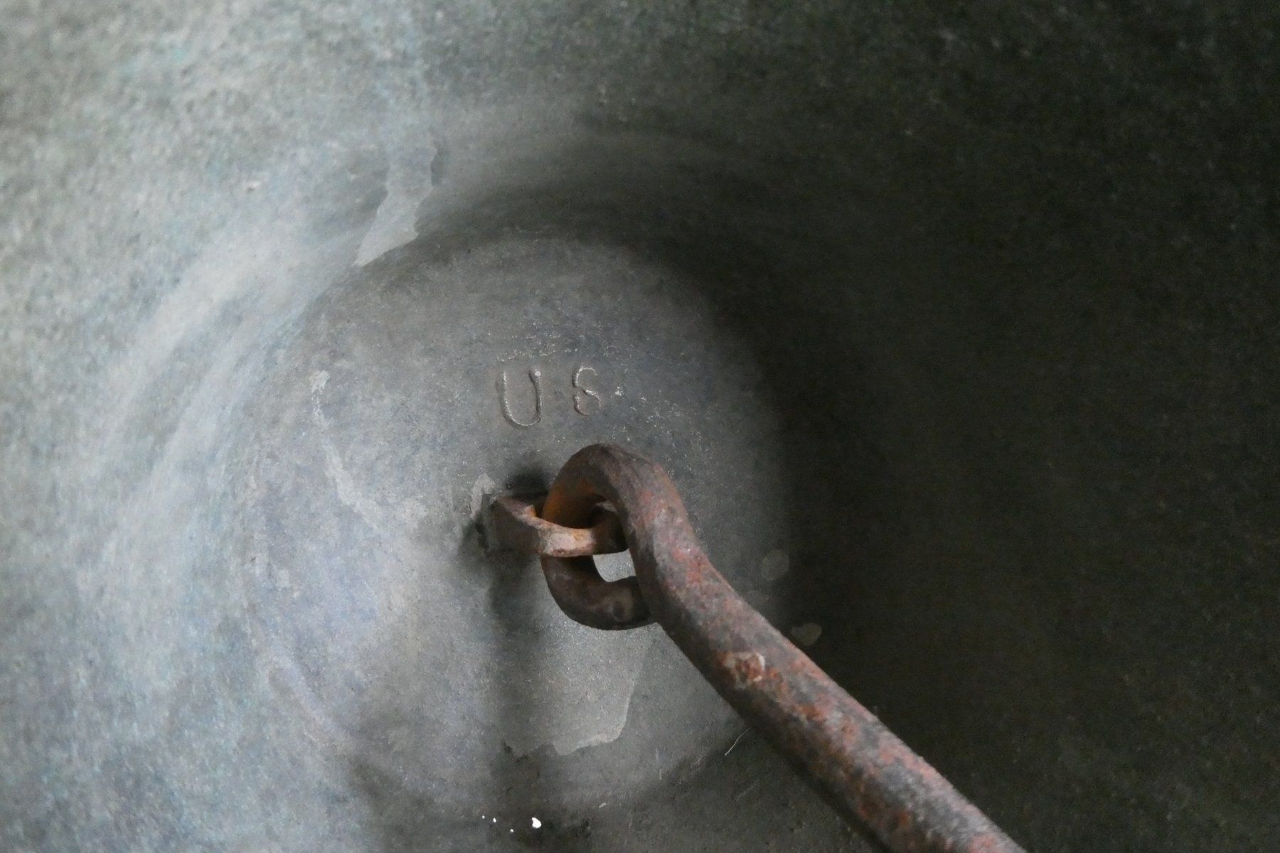 Campanacci mucche: cloche ancienne U.S – Usato da Fontaines NE venduto da monloisir 3