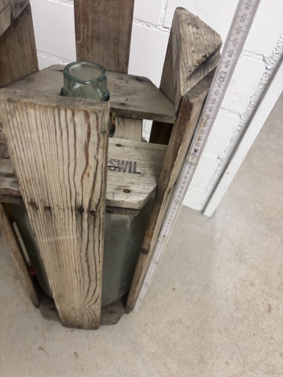 Toutes les décorations: Mostflaschen mit Holz – D'occasion à Hurden par ram_99wd 1