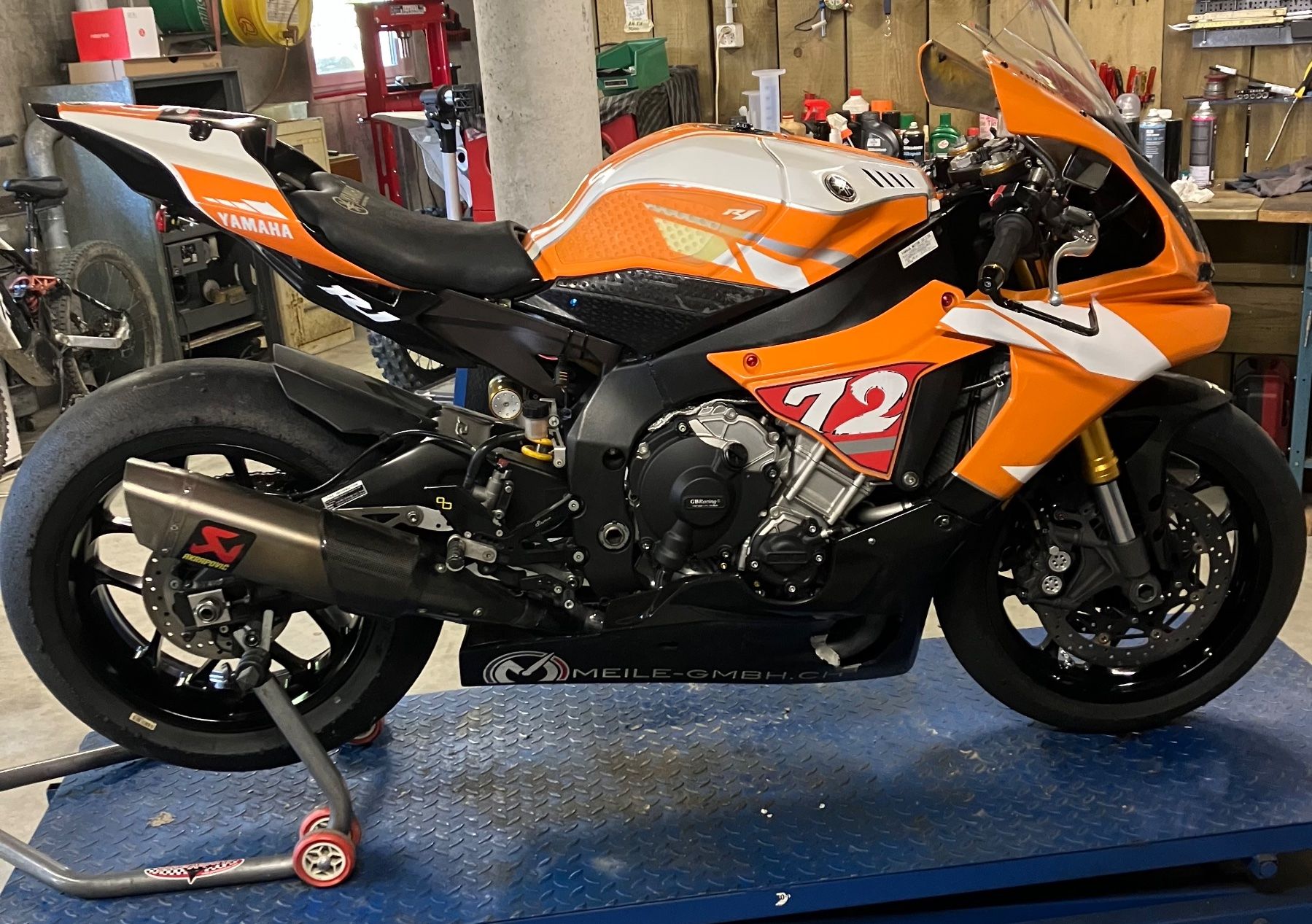 Route: Yamaha R1 – D'occasion à Lauperswil par Niku10