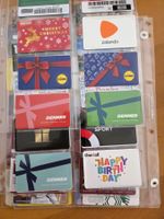 115 GESCHENKKARTEN - SCHWEIZ - ALLES DIVERSE - SAMMLUNG