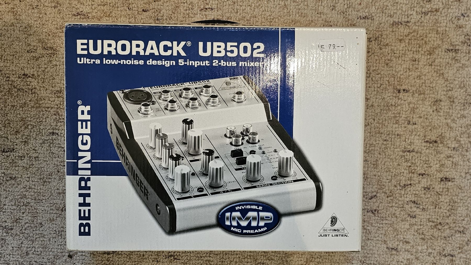 Behringer Console di mixaggio: Eurorack UB502 – Usato da Zug venduto da Serry19 1