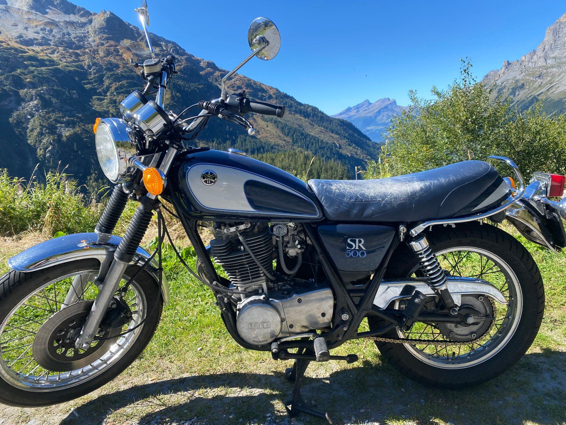 Yamaha Strada: YAMAHA SR 500 (1978) – Usato da Innertkirchen venduto da norick01