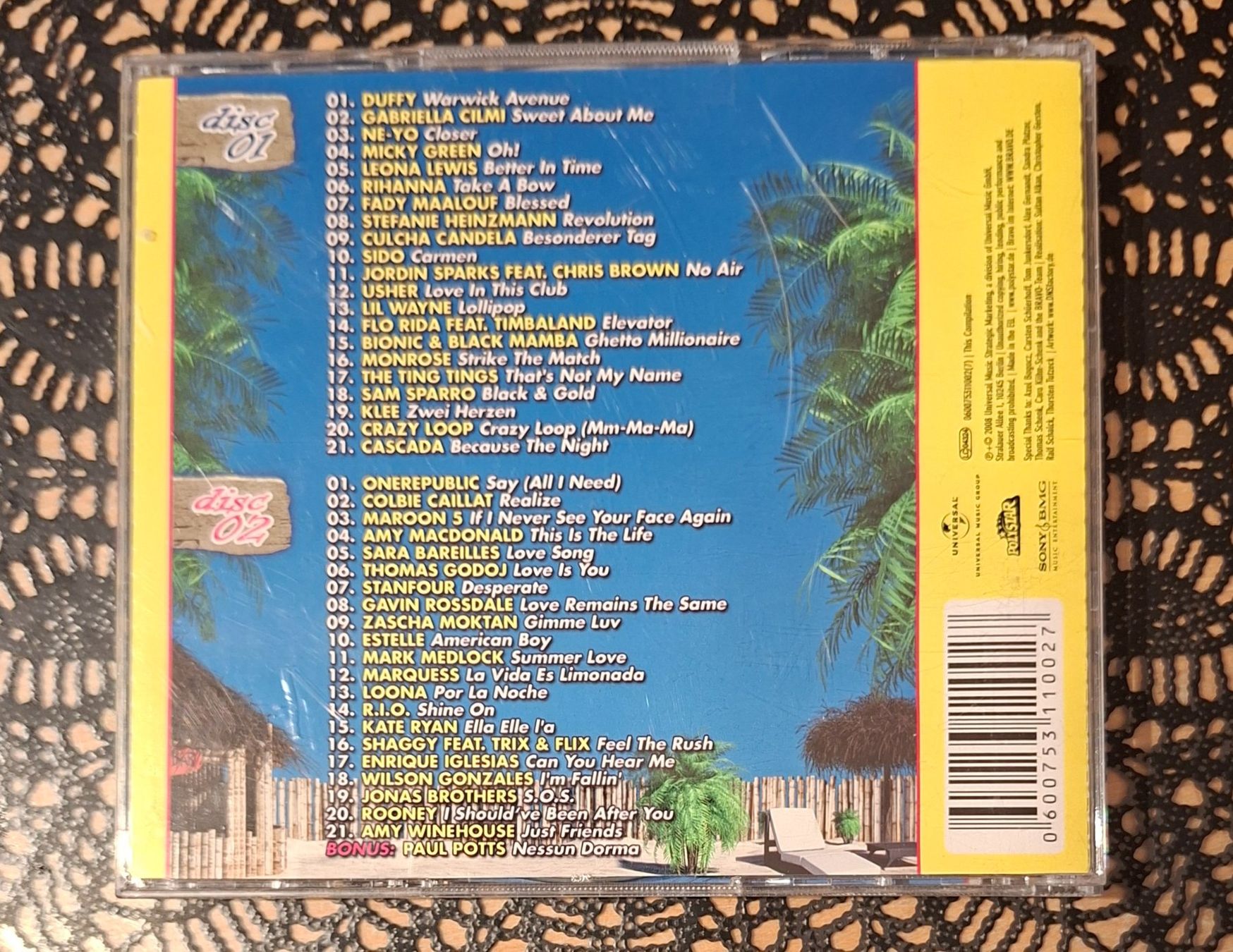 CD: Bravo Hits 62, Doppel CD, 2008, Hit Compilation, Sampler – Usato da Amriswil venduto da Celini3 1