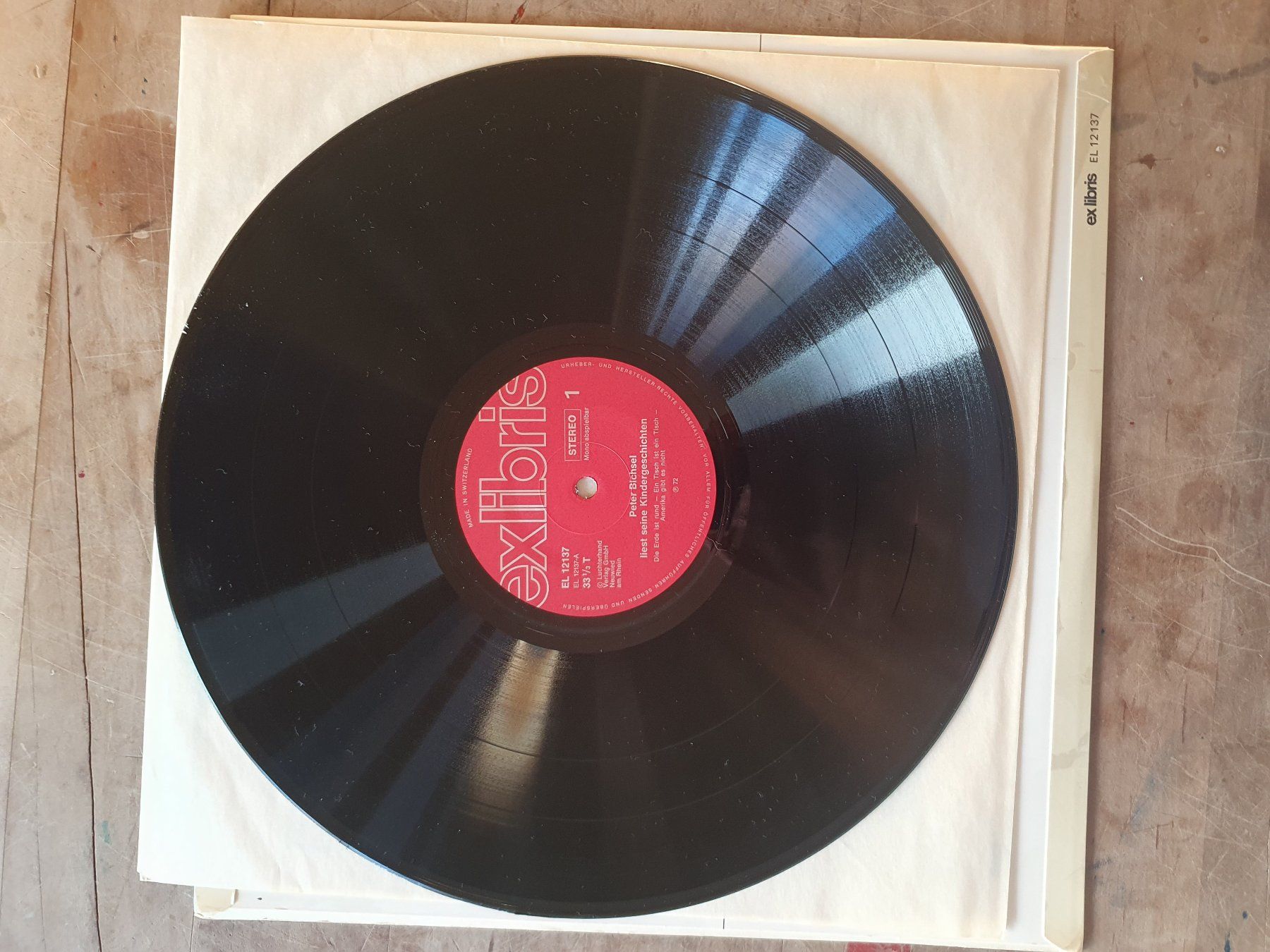 Dischi in vinile: LP Peter Bichsel liest seine Kindergeschichten – Usato da Zürich venduto da loosebone 4