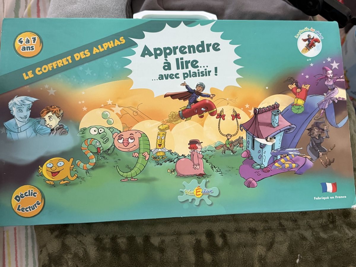 Jeux: Coffret Apprendre à lire les Alphas – D'occasion à La Chaux-de-Fonds par Sabinchenn