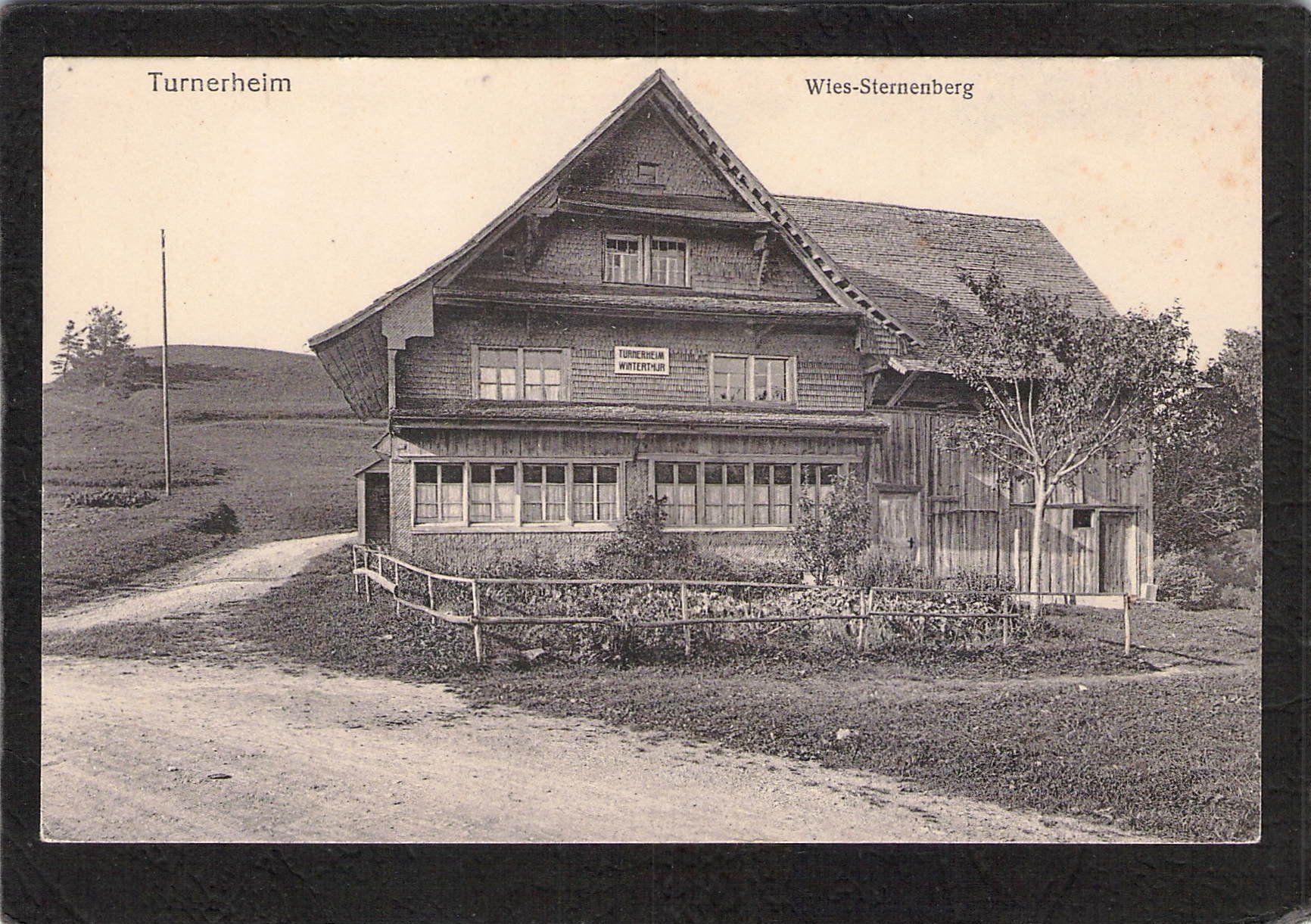 Cartoline postali: Wies - Sternenberg ZH , Turnerheim – Usato da Reichenburg venduto da ibiza18