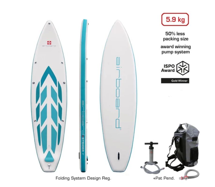 Surfboards & Schwimmbrette: Airboard STRIDER Ultralight, 11‘2 – Neu (gemäss Beschreibung) aus Kölliken von Tintifaxi