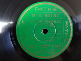 Disque 78 tours Pathé aiguille de Mistinguett - X.94157