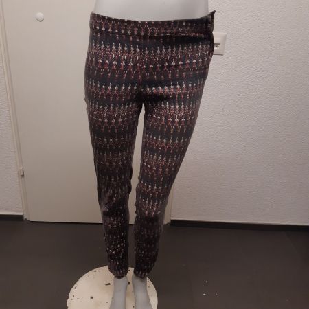 Winter Leggings mit Muster, Grösse 34