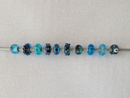Trollbeads originali, 10 pezzi