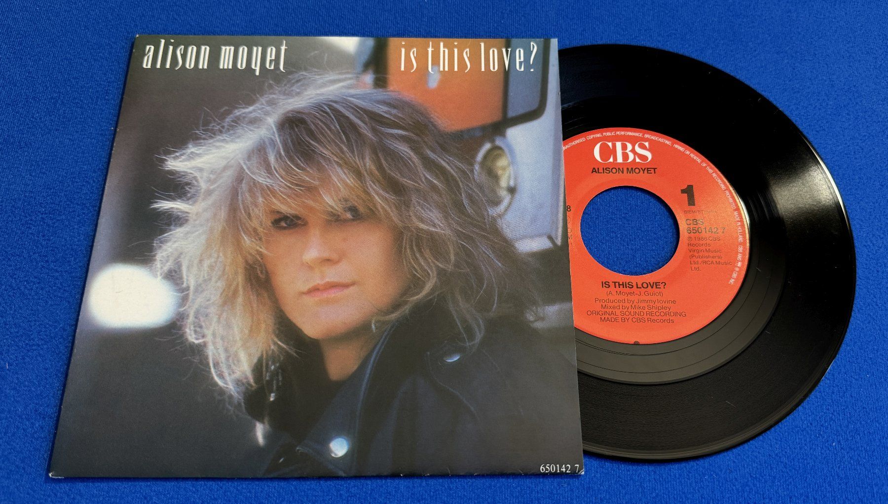 Dischi in vinile: Alison Moyet - Is This Love - 7" Single – Usato da Triesen venduto da Ot1100