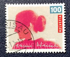 Nr.1367 100 Geburtstag Jeanne Hersch GESTEMPELT  ﻿ 
