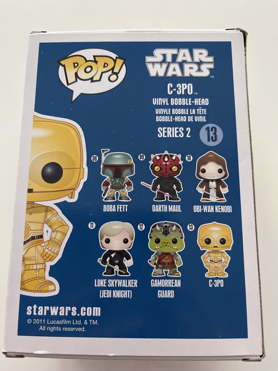 Funko Statuette: Funko pop Disney Star Wars C-3PO – Usato da Yverdon-les-Bains venduto da vin_95zk 2