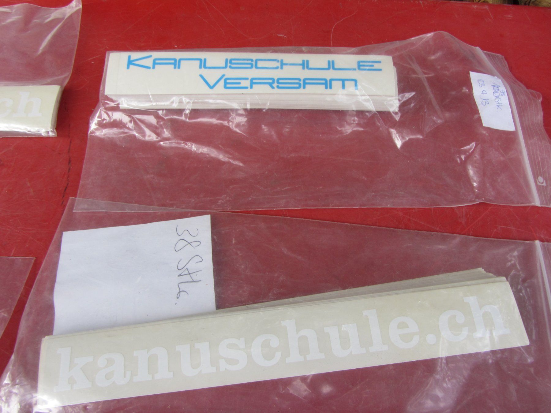 Aufkleber: Über 200 Kanuschule Versam Sticker – Gebraucht aus Wolfhalden von Quiria68 3