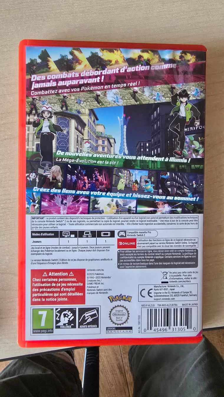Pokémon Jeux: Pokémon Z-A Occasion (Switch 2) – D'occasion à Rennaz par DYL-HOOKYE 1