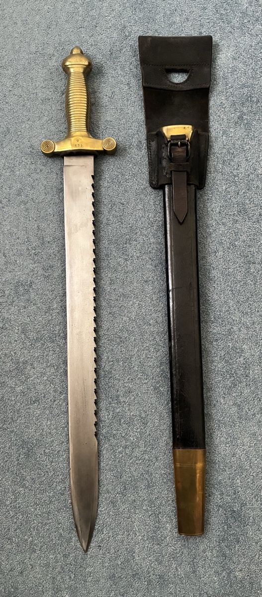 Schweizer Armee Armi bianche: Faschinenmesser SG 1842 – Usato da Gutenswil venduto da Antiques77 1