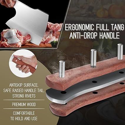 Coltelli da cucina: Hackmesser Japanisch für Fleisch und Knochen, Extrem Scharf – Nuovo e nell'imballaggio originale da Oberentfelden venduto da sch_8bt6 5
